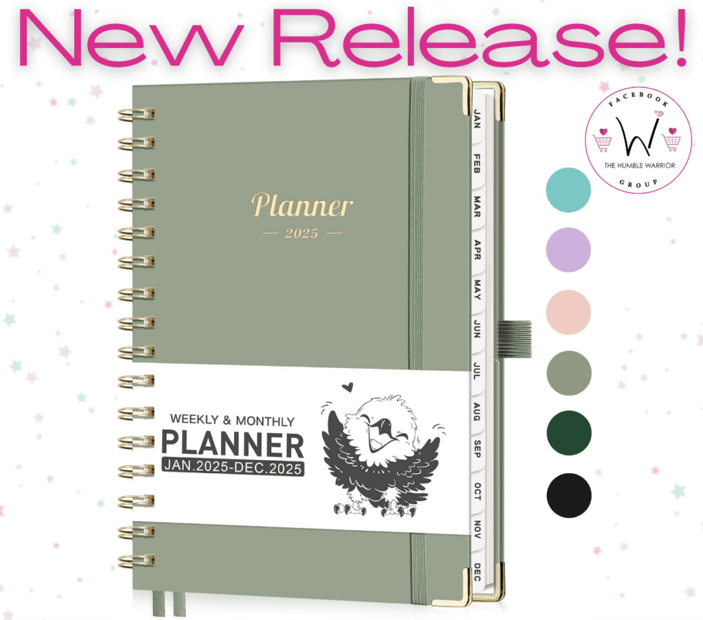 New Weekly and Monthly Calendar Planner 2025!